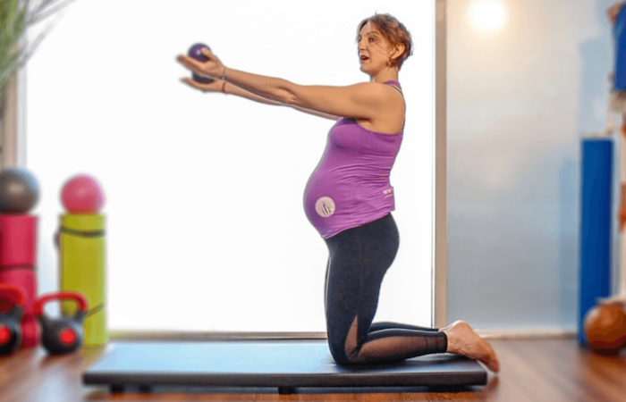 Pilates gravide efort mediu - Elena Gheorghita