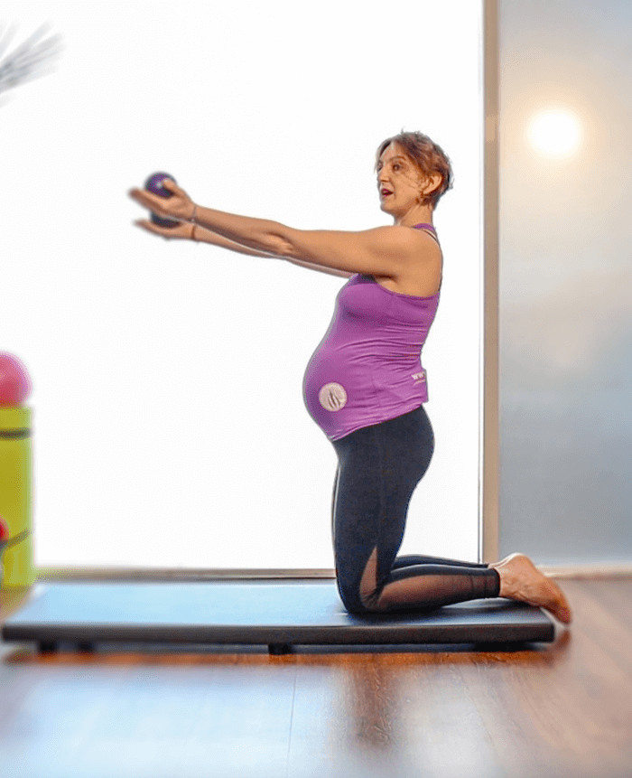 Pilates gravide efort mediu - Elena Gheorghita