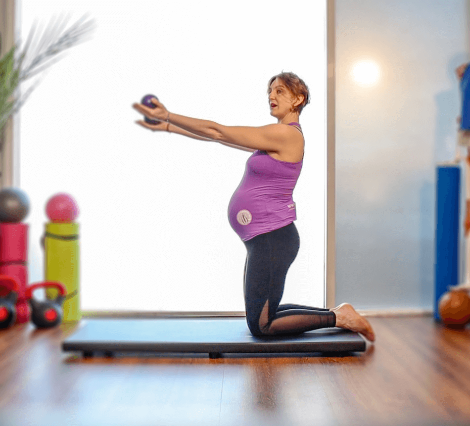 Pilates gravide efort mediu - Elena Gheorghita